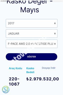 Jaguar F-Pace 2017 2.0 D Prestige Plus